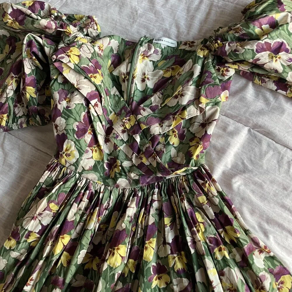 New BATSHEVA Fells Dress in Sutterton - Size 4 - Picture 2 of 8